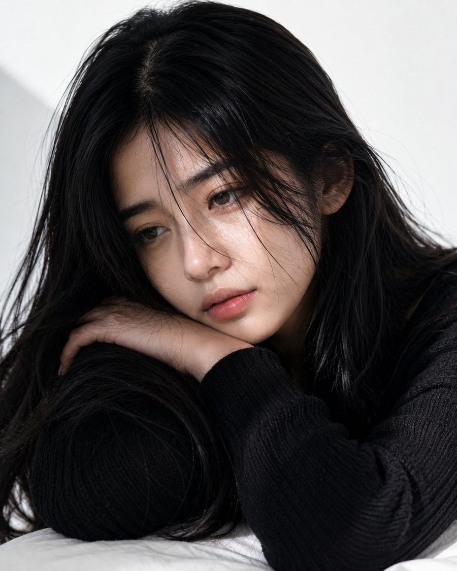 ภาพพอร์ตเทรตหญิงสาวชาวอินโดนีเซียที่สมจริงดั่งมีชีวิต