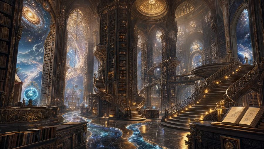 Celestial Gothic Library