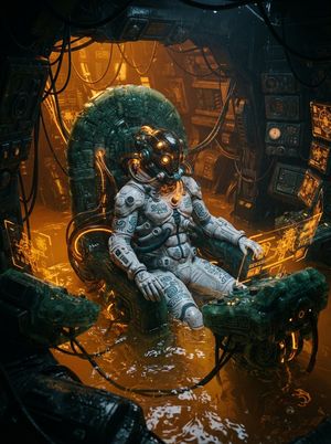 Mesoamerican Bio-Mechanical Cockpit