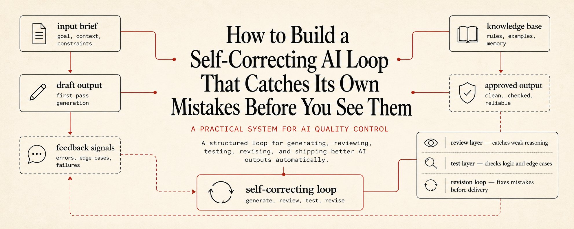 How to Build a Self-Correcting AI Loop That Catches Its Own Mistakes Before You See Them