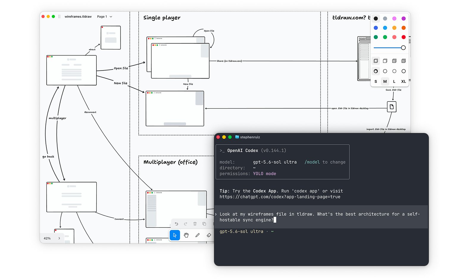 tldraw - inline image