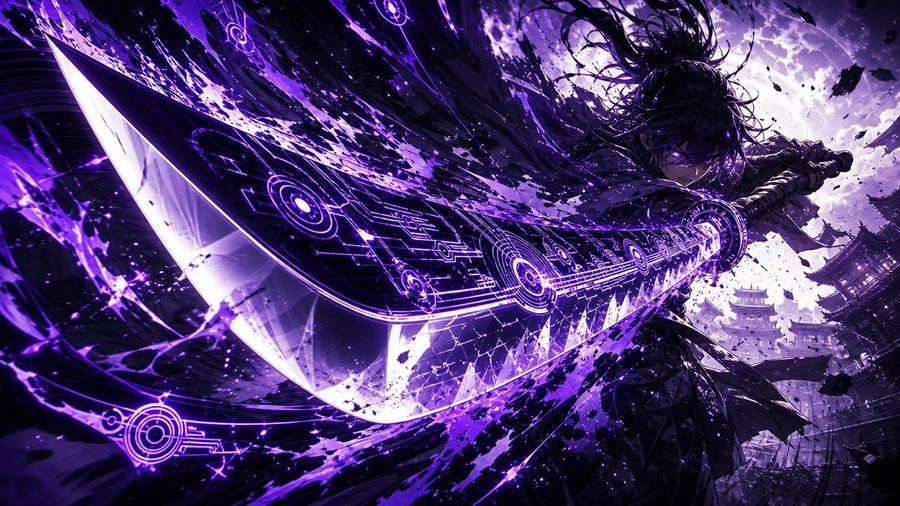 Dark Ronin Katana Splash Art