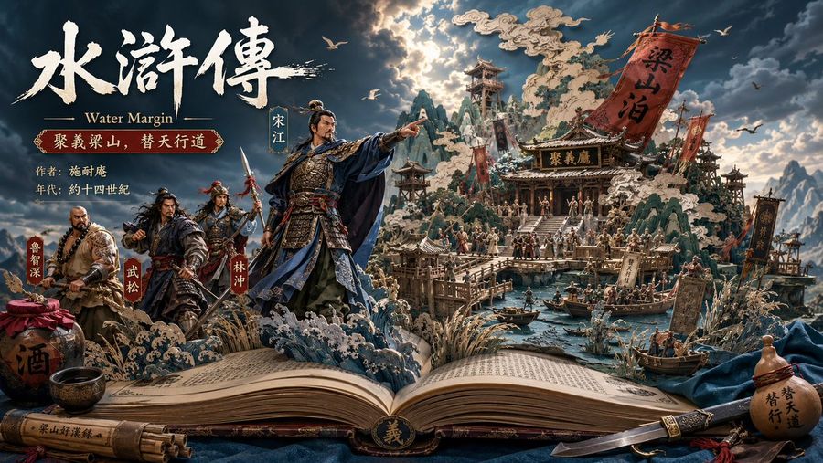 Three Kingdoms Pop-Up Book Scene