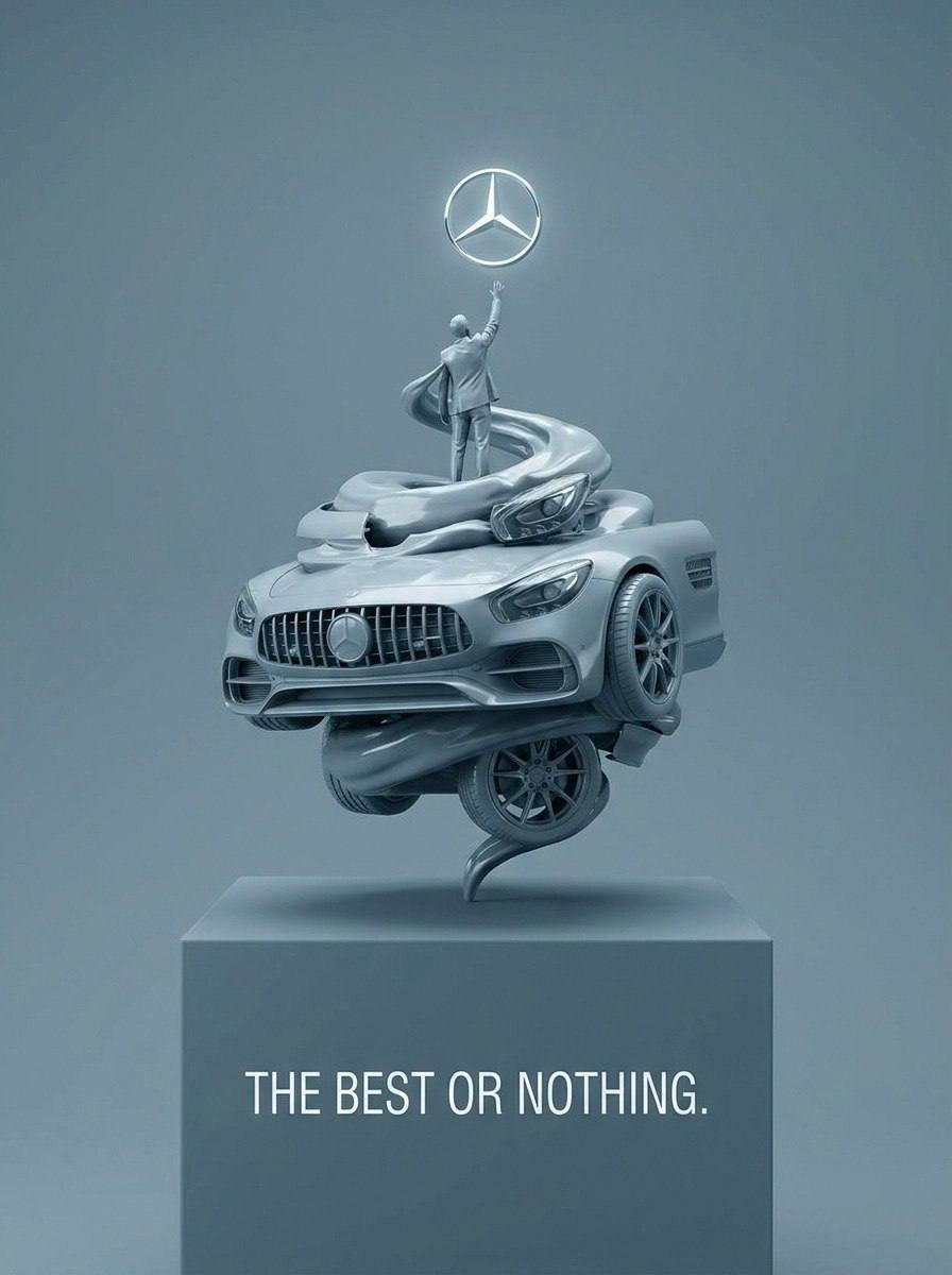 Creative 3D Brand Advertisement