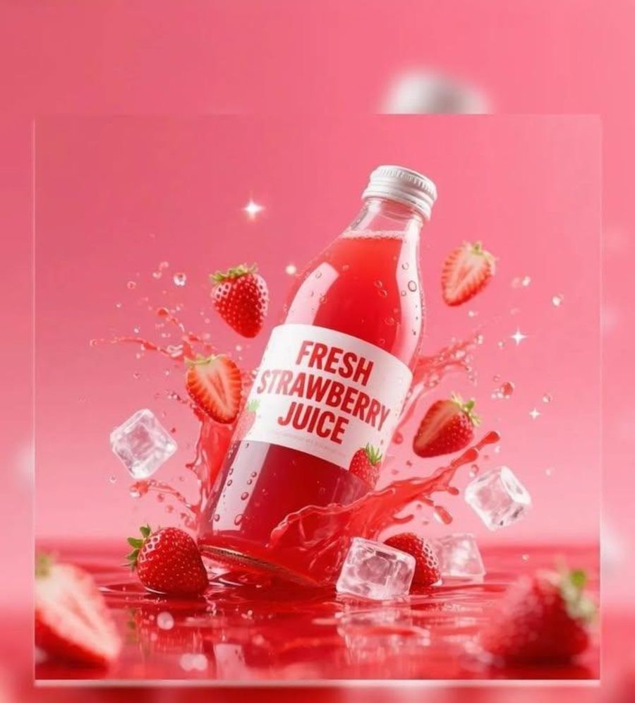 Premium Beverage Product Ad