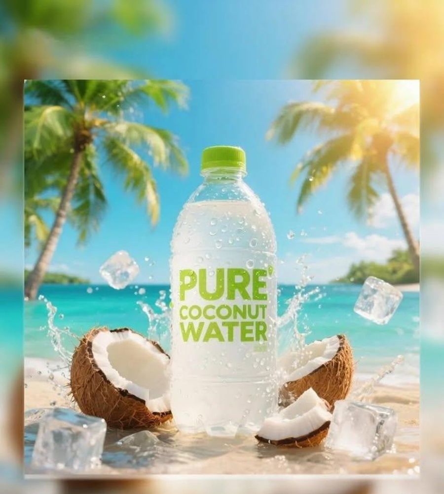 Premium Beverage Product Ad