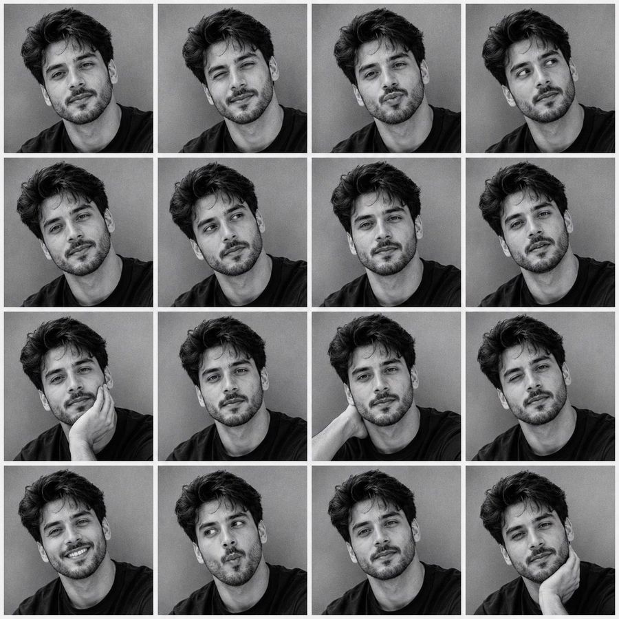 B&W Photobooth Contact Sheet