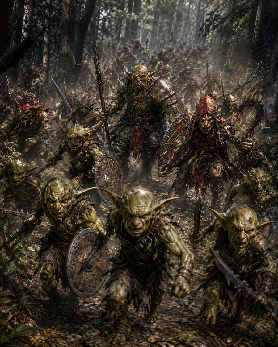 Goblin Stampede Forest Charge