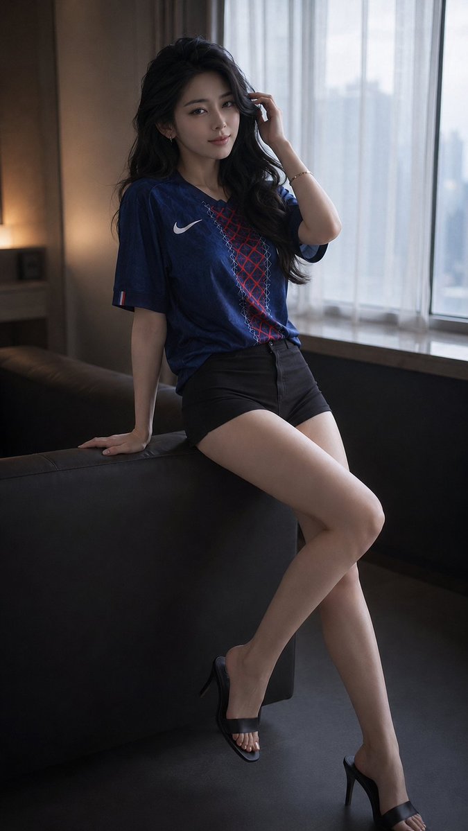Cinematic Fashion Sofa Portrait