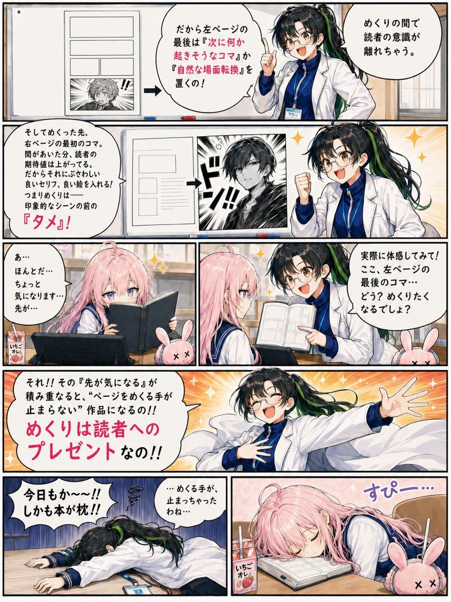 Educational Manga Generation Prompt