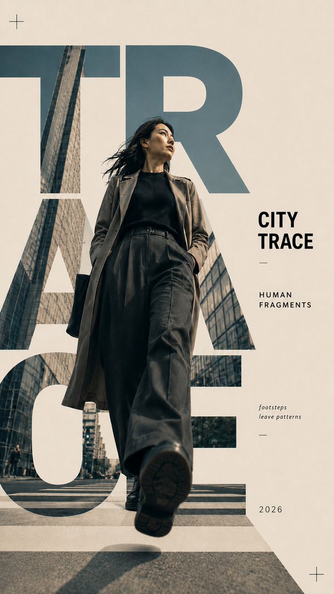 Editorial Typography Lifestyle Poster