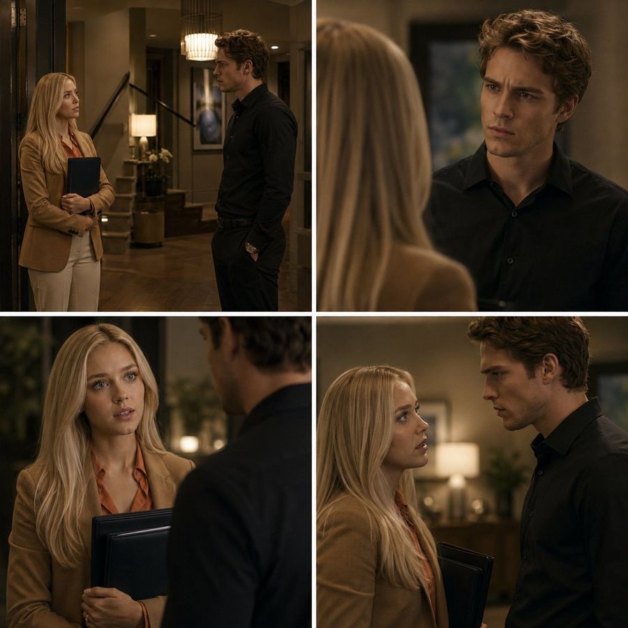 Tense Romantic Drama Collage