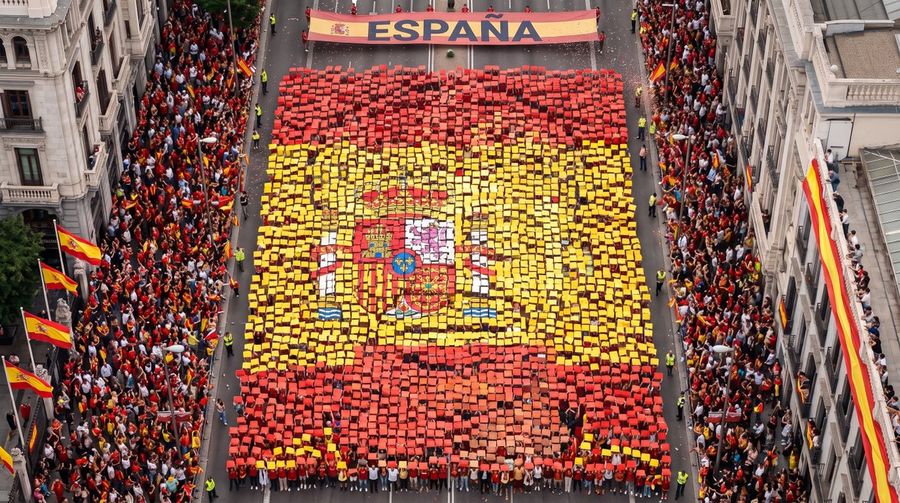 Aerial Street Mosaic Portrait