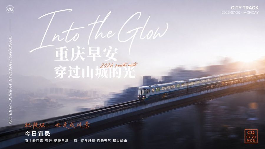 Poster Soft Sunrise West Lake