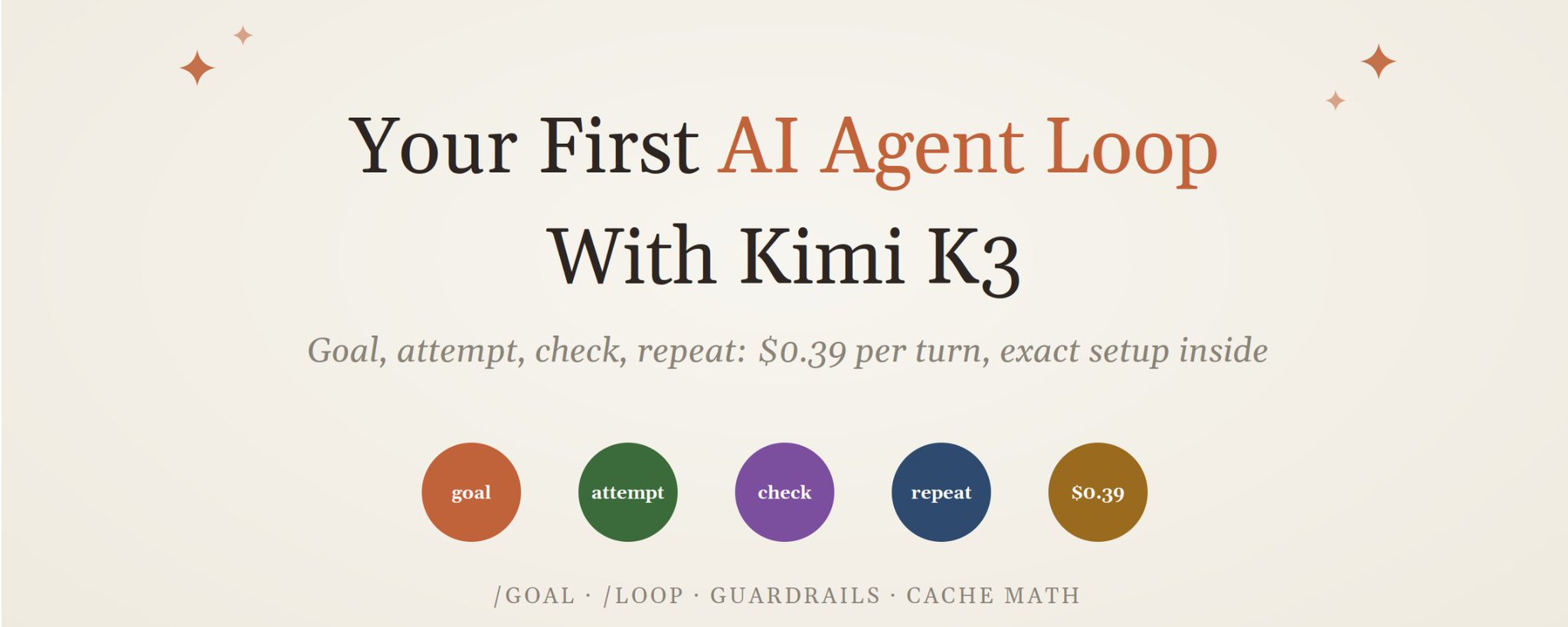 How to Build Your First AI Agent Loop With Kimi K3 (Exact Setup Inside)