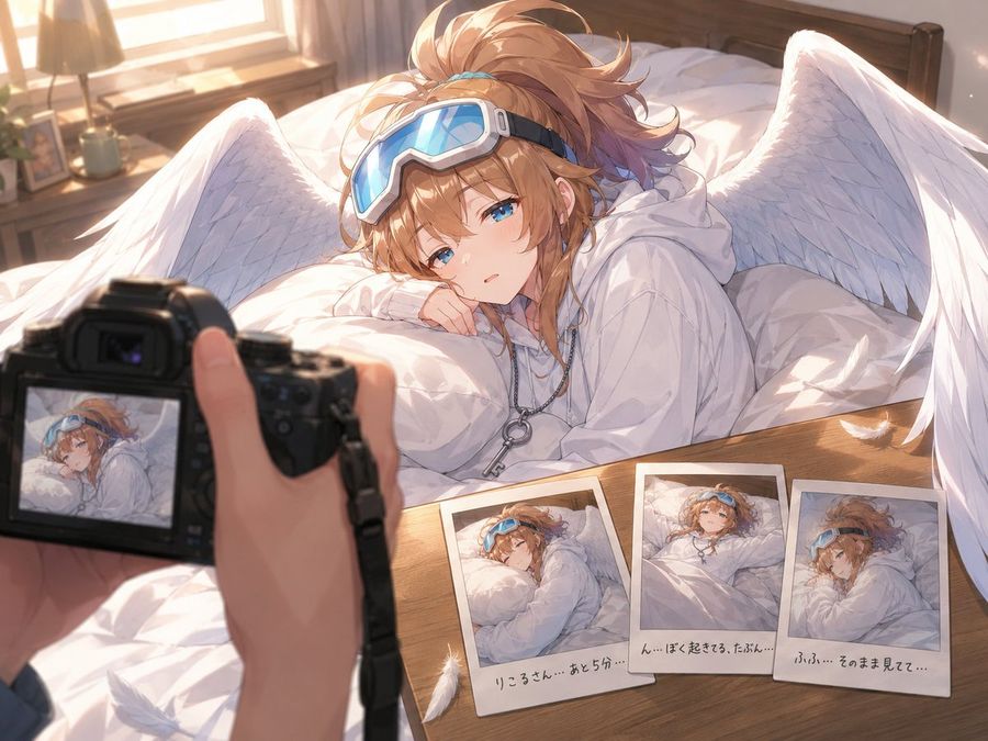 POV: Personagem de anime acordando