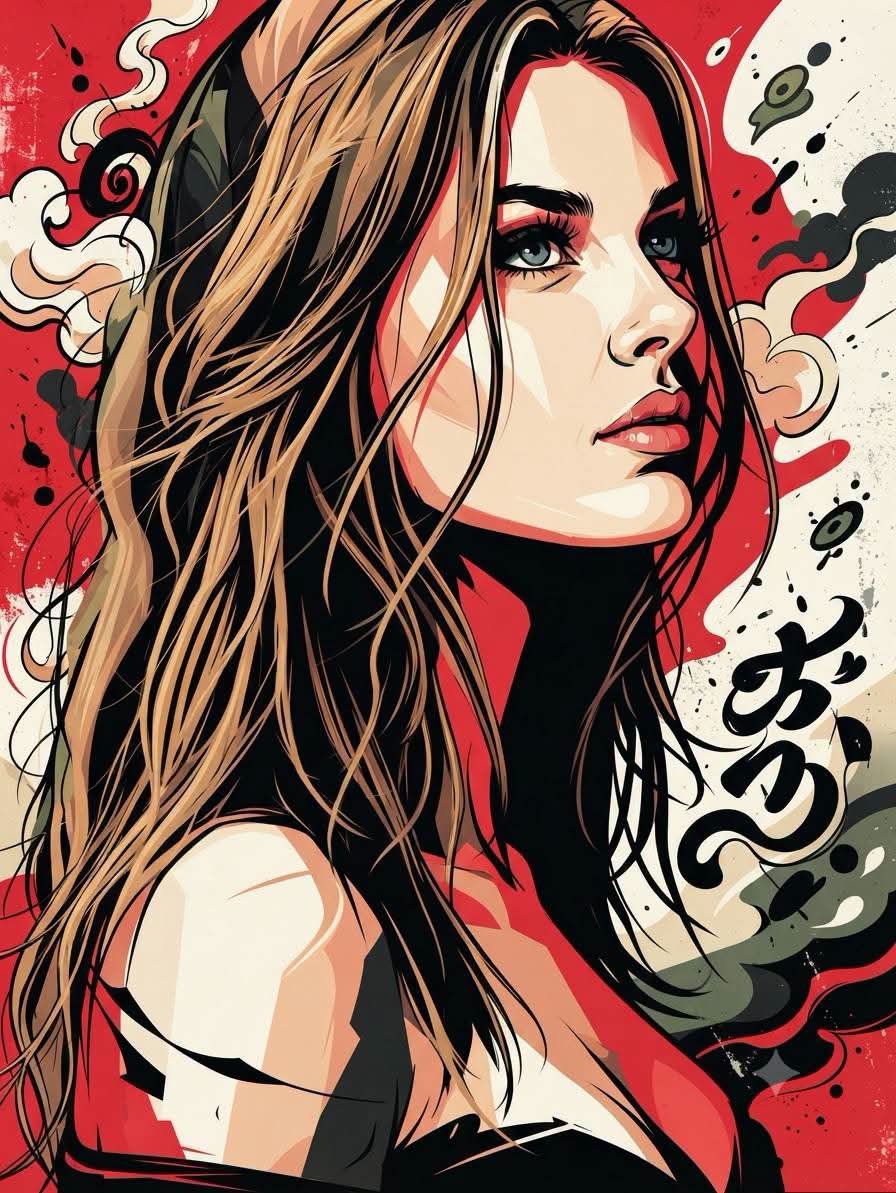 Neo-Retro Vector Illustration Poster