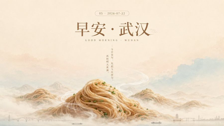 Good Morning Changsha Food Poster