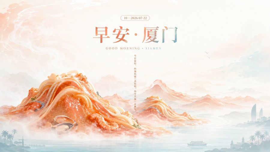 Good Morning Changsha Food Poster