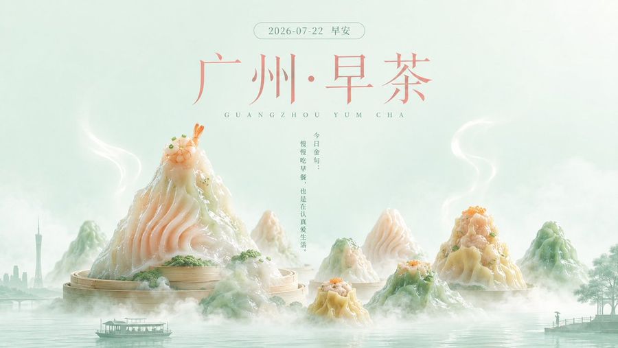 Good Morning Changsha Food Poster