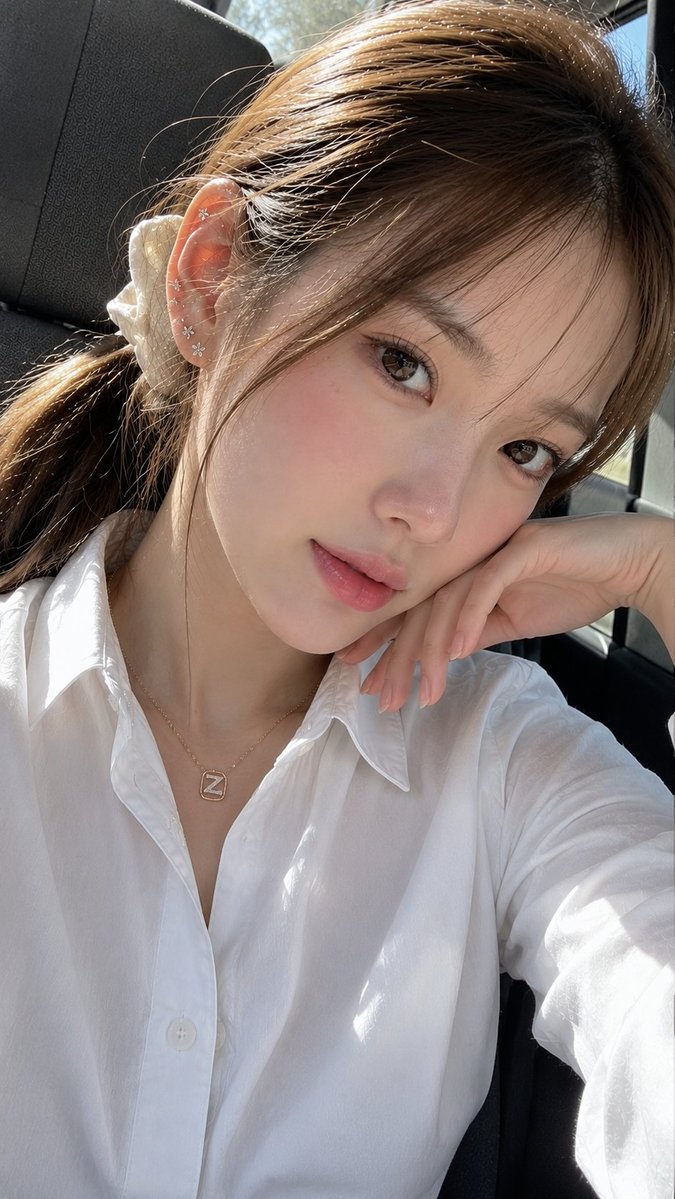 Ultra-Photorealistic Car Selfie