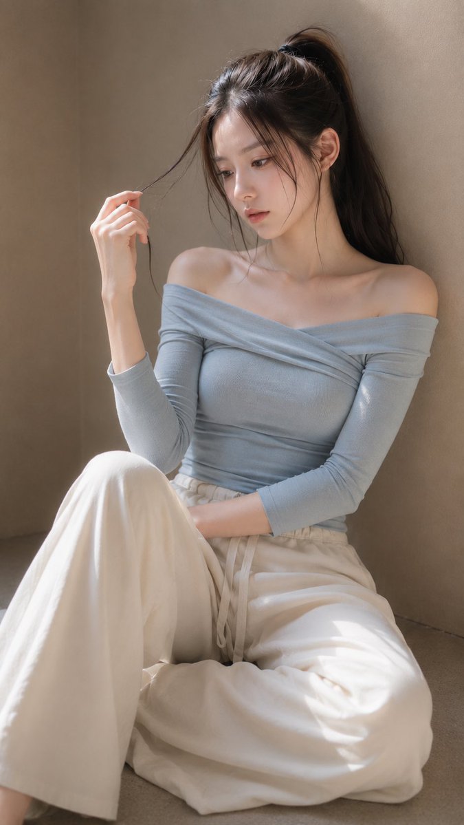 极简日式美学人像