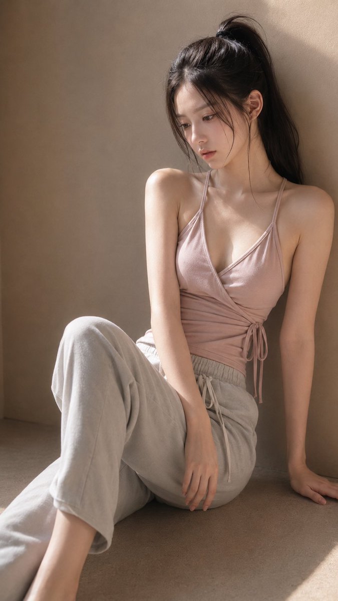 极简日式美学人像