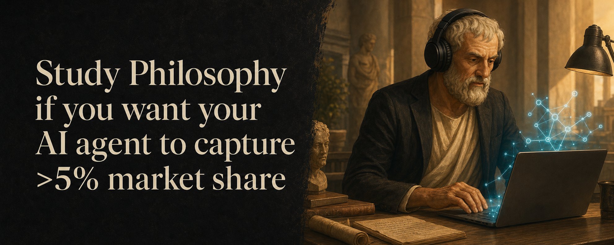 Study Philosophy if you want your AI Agent to capture >5% market share.