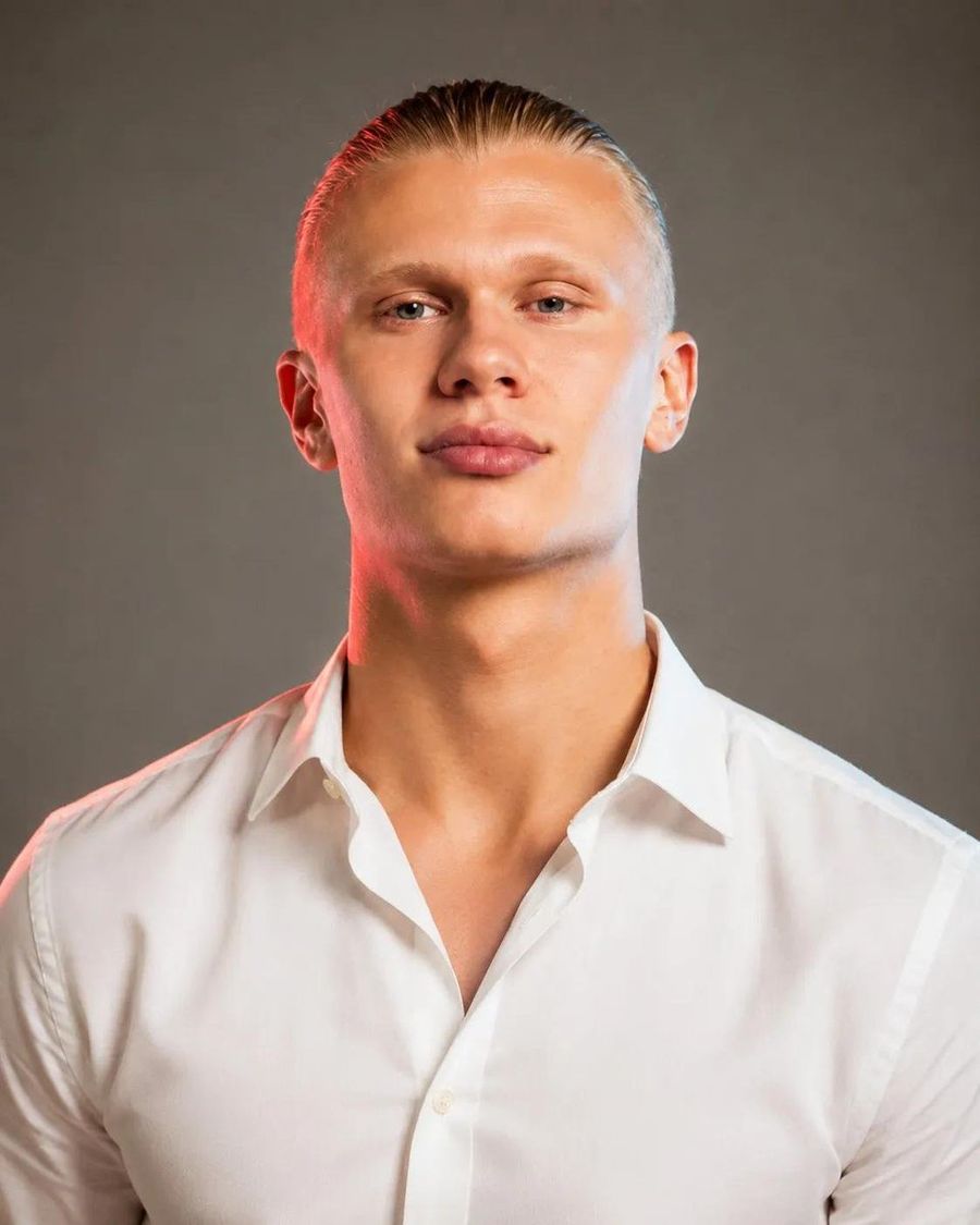 Professional Footballer Media Day Portrait