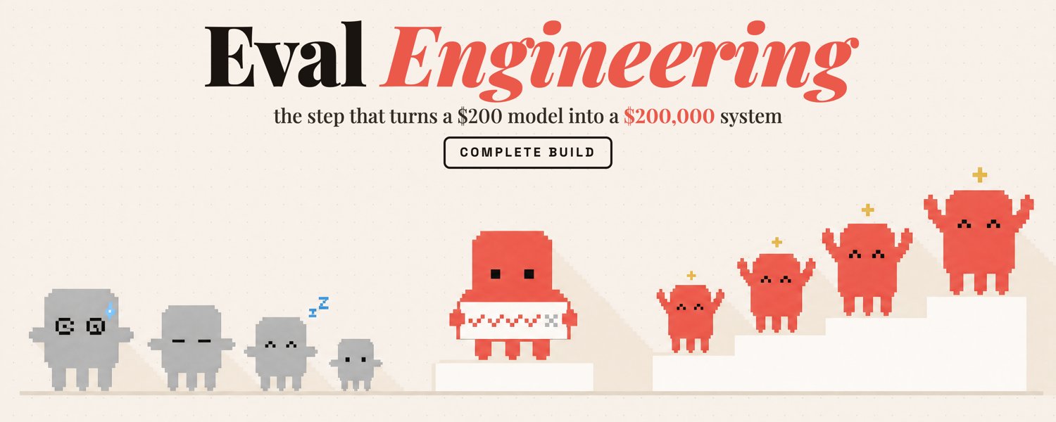 Ingeniería de evaluación: el paso que convierte un modelo de 200 $ en un sistema de 200 000 $ (guía completa)