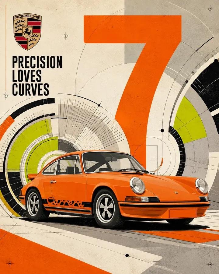 High Impact Automotive Orbital Poster