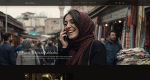 Cinematic Istanbul Gallery Website Hero - 2
