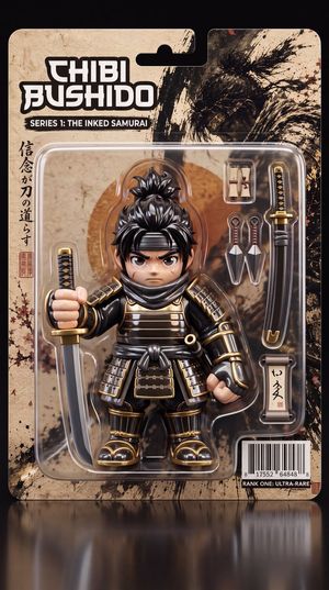 Stylized Collectible Toy Packaging - 2