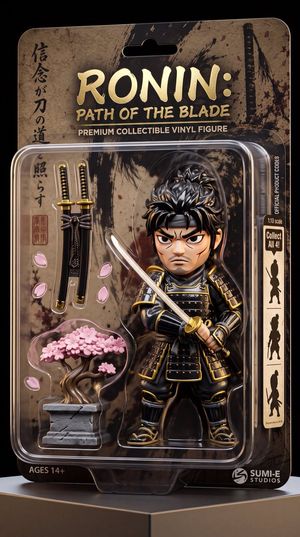 Stylized Collectible Toy Packaging - 3
