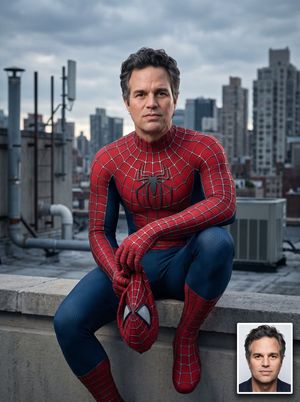 Spider-Man Rooftop Suit Portrait - 3