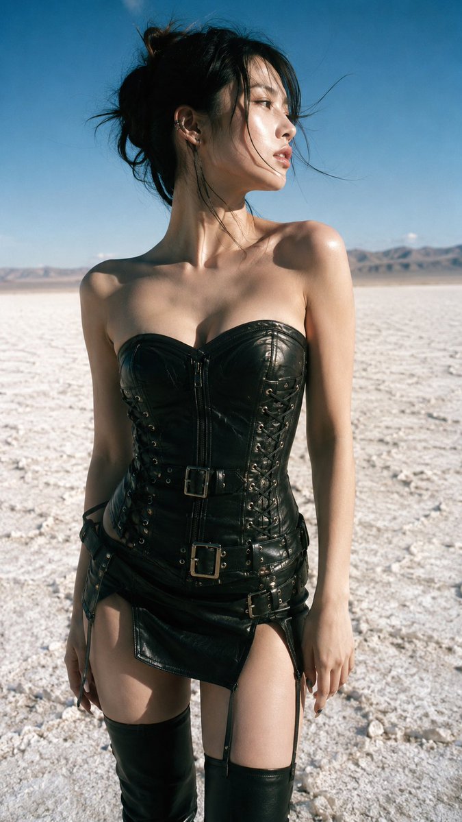 Moody Salt Flat Fashion Film Still