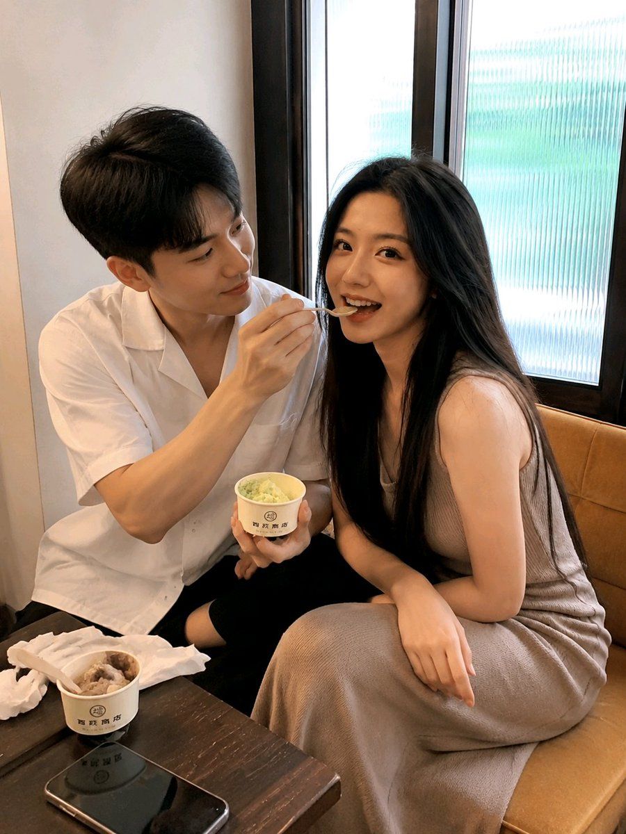 Natural Couple Interaction Snapshot
