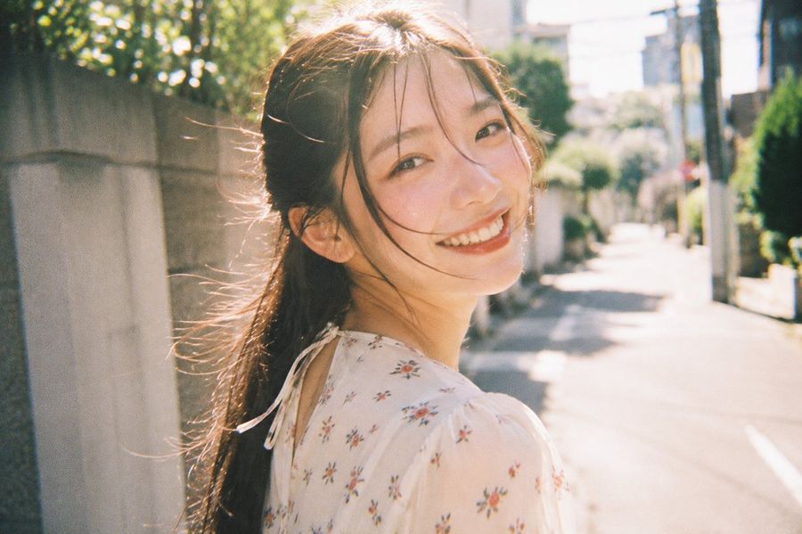 Sunlit Candid City Portrait