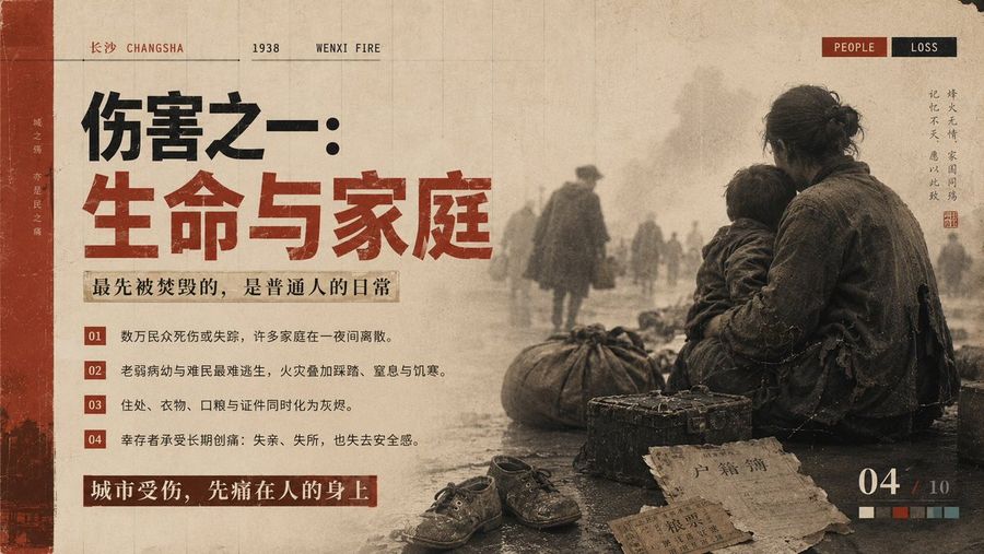 Wenxi Fire Historical PPT Cover