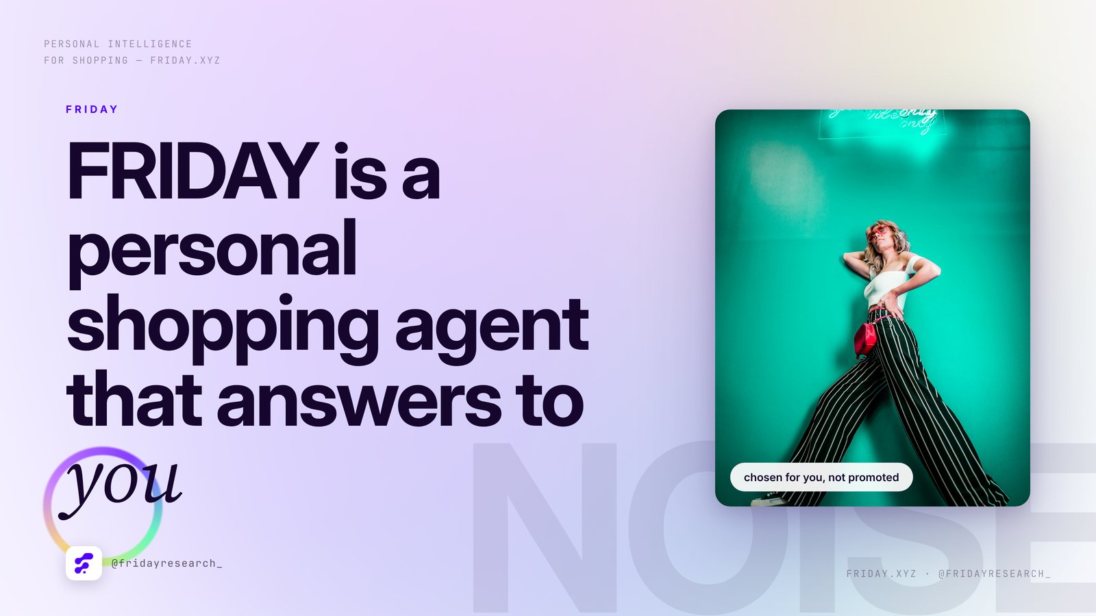 FRIDAY - Personal Intelligence for Shopping - inline image