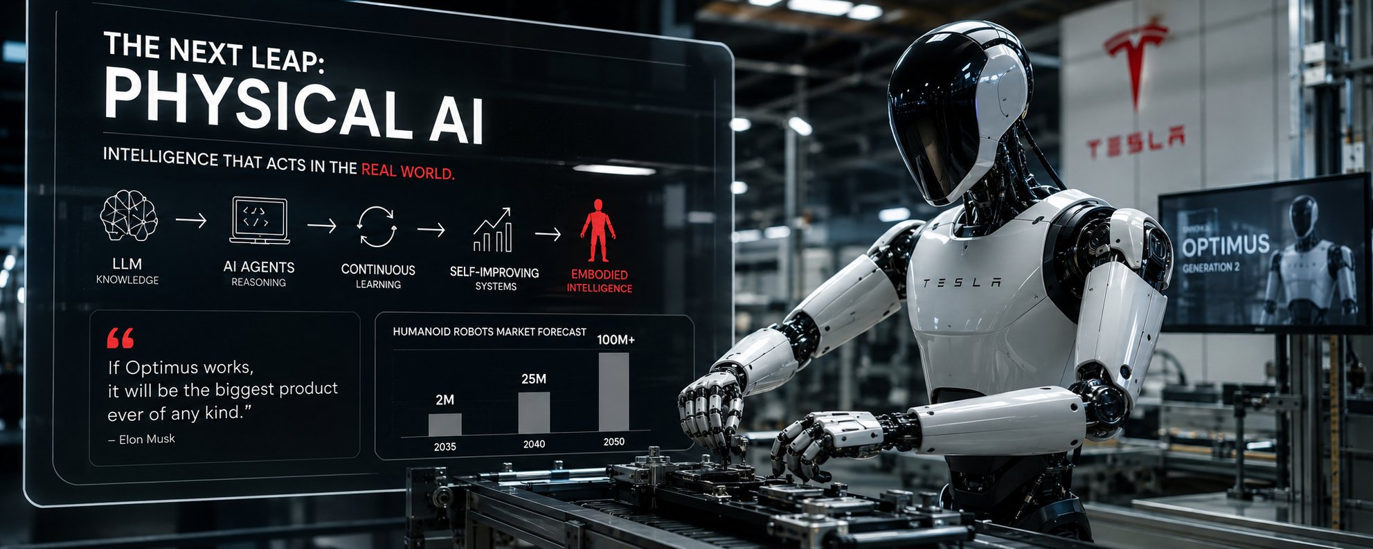 Elon Musk Just Said Optimus Could Be Bigger Than Cars and Phones Combined — Here's Why Physical AI