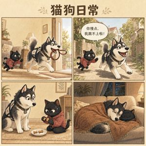 Healing Japanese Style 4-Panel Manga - 3
