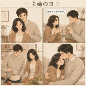 Healing Japanese Style 4-Panel Manga - 2