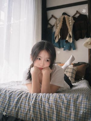 Cozy Morning Pillow Portrait - 2