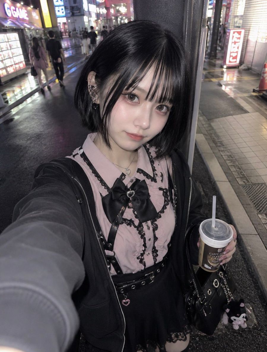 写实城市自拍