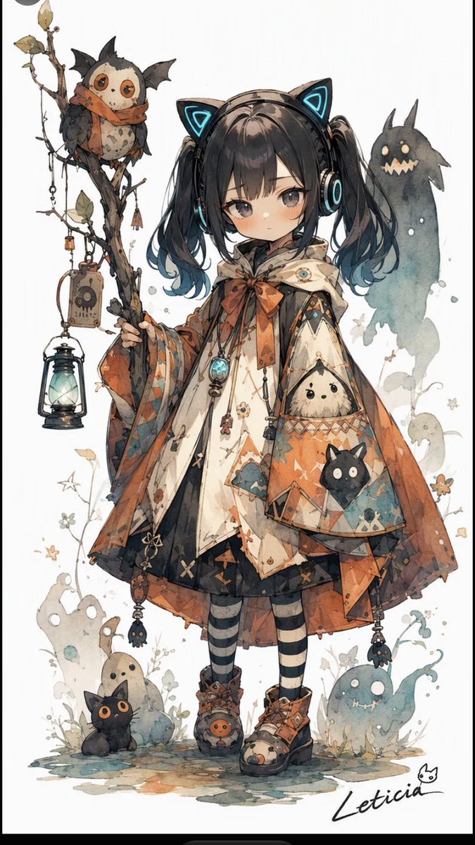 Personaje de fantasía de Halloween Leticia