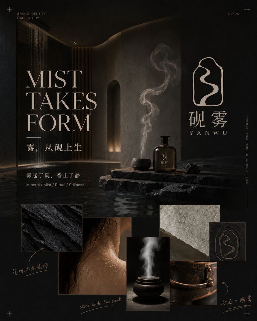 Estudo de Caso de Marca de Fragrância Oriental Dark