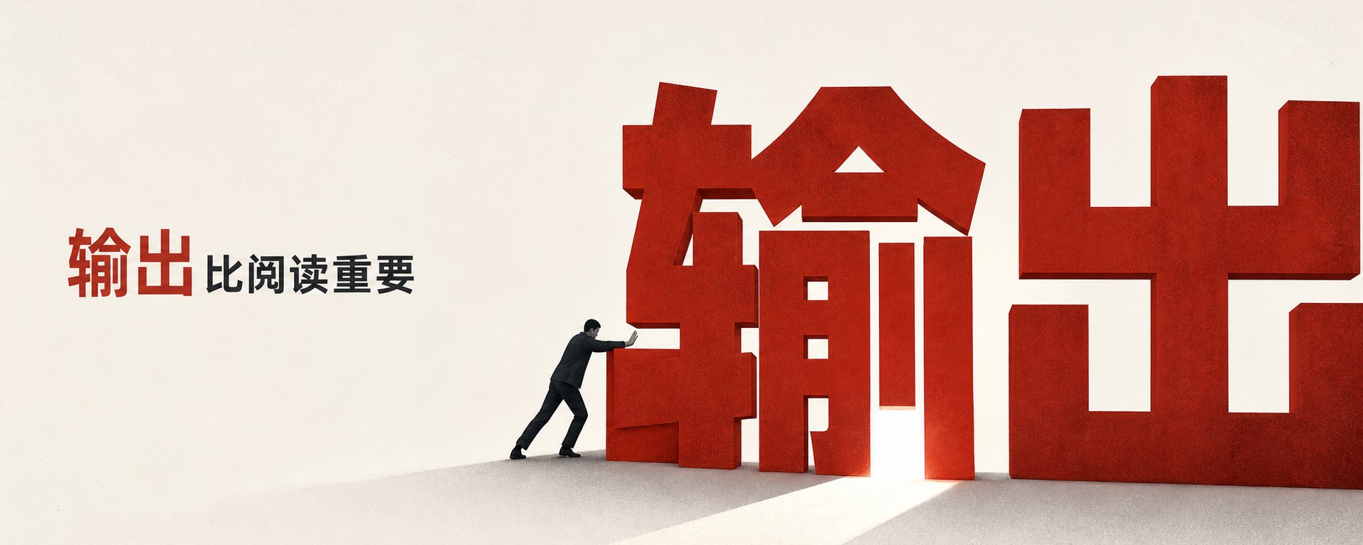 AI 越強大,輸出就越比閱讀重要
