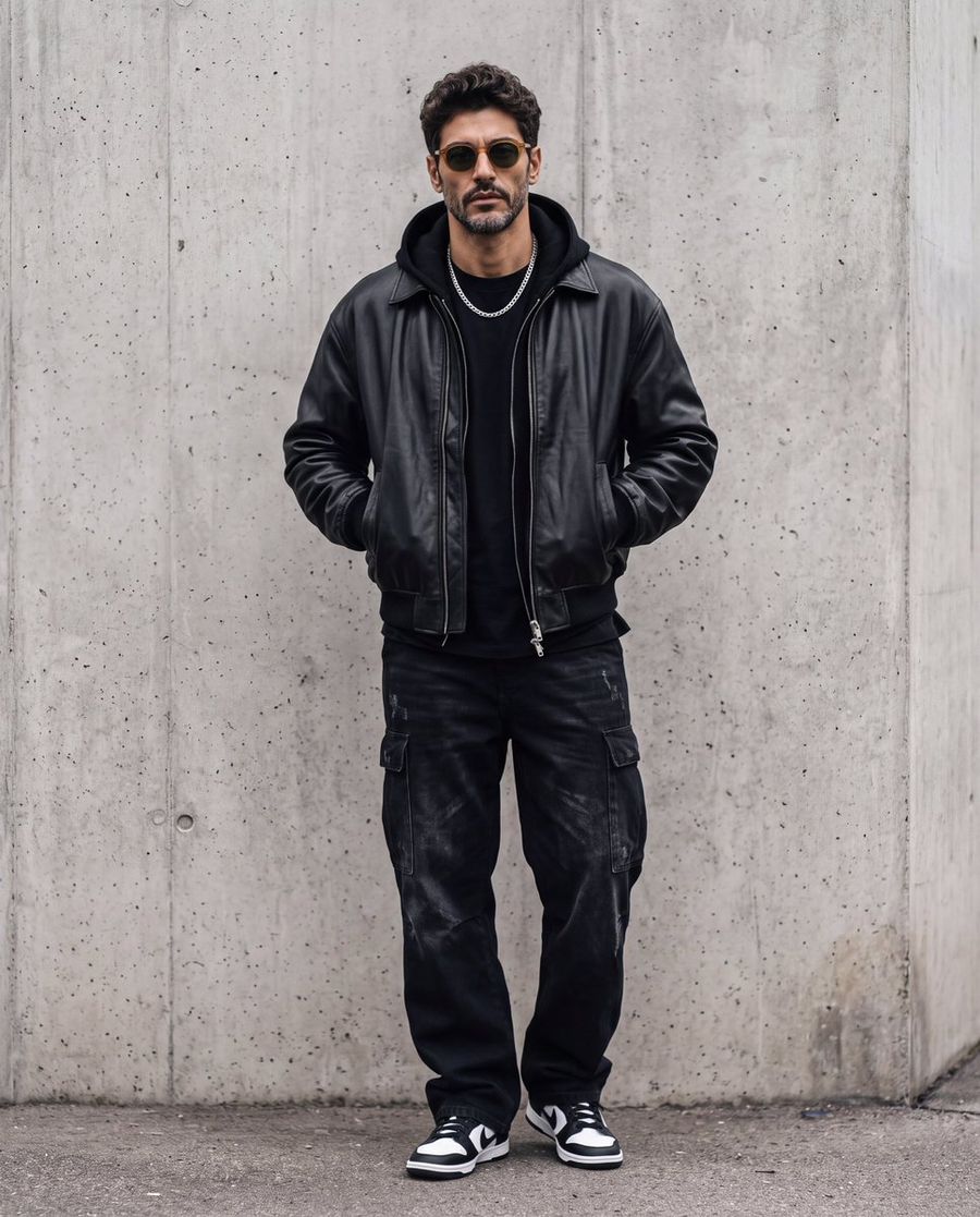 Urban Luxury Streetwear Portrait