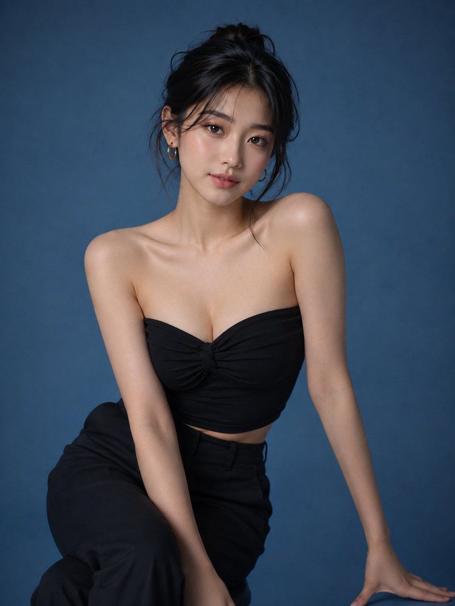 Korean Studio Fashion Portrait